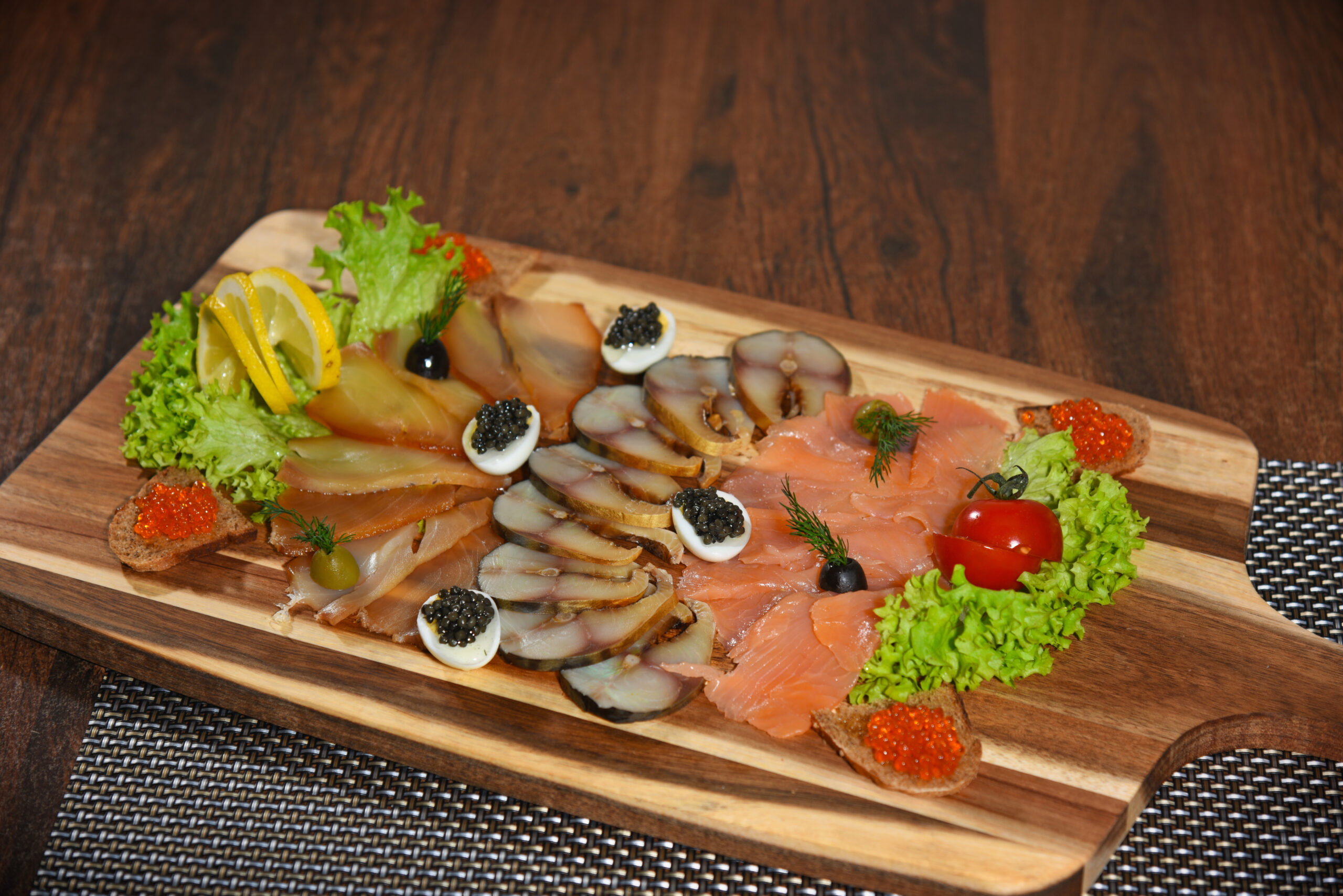 Fisch Aufschnitt