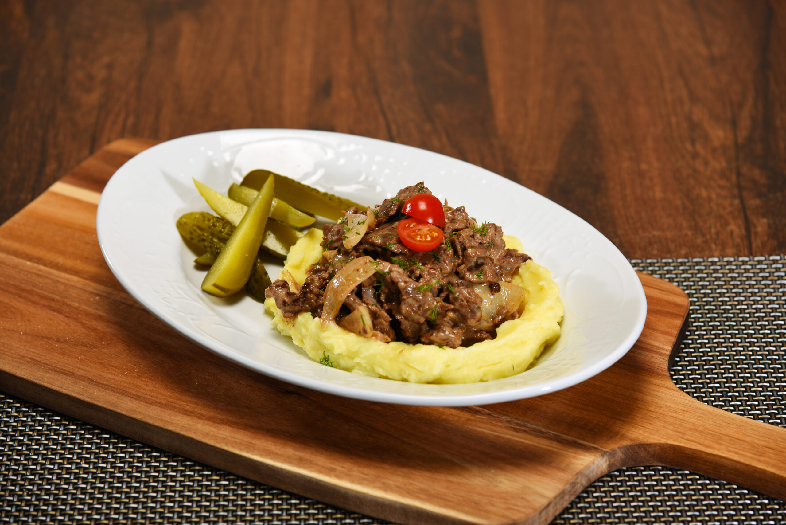 Boeuf Stroganoff