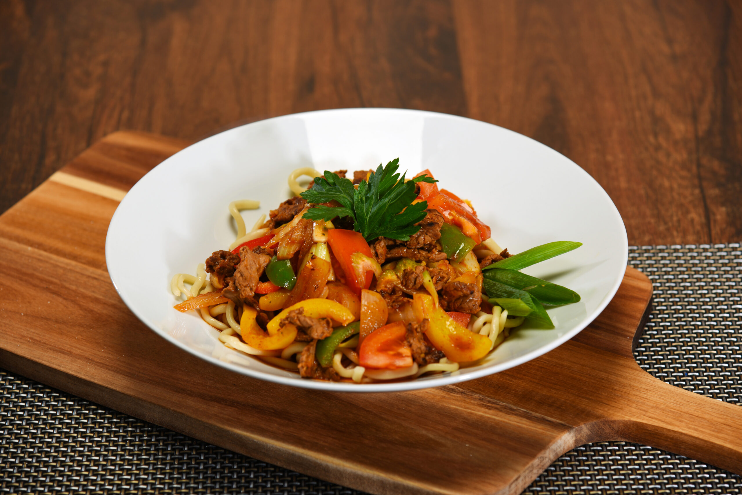 Lagman mit Nudeln
