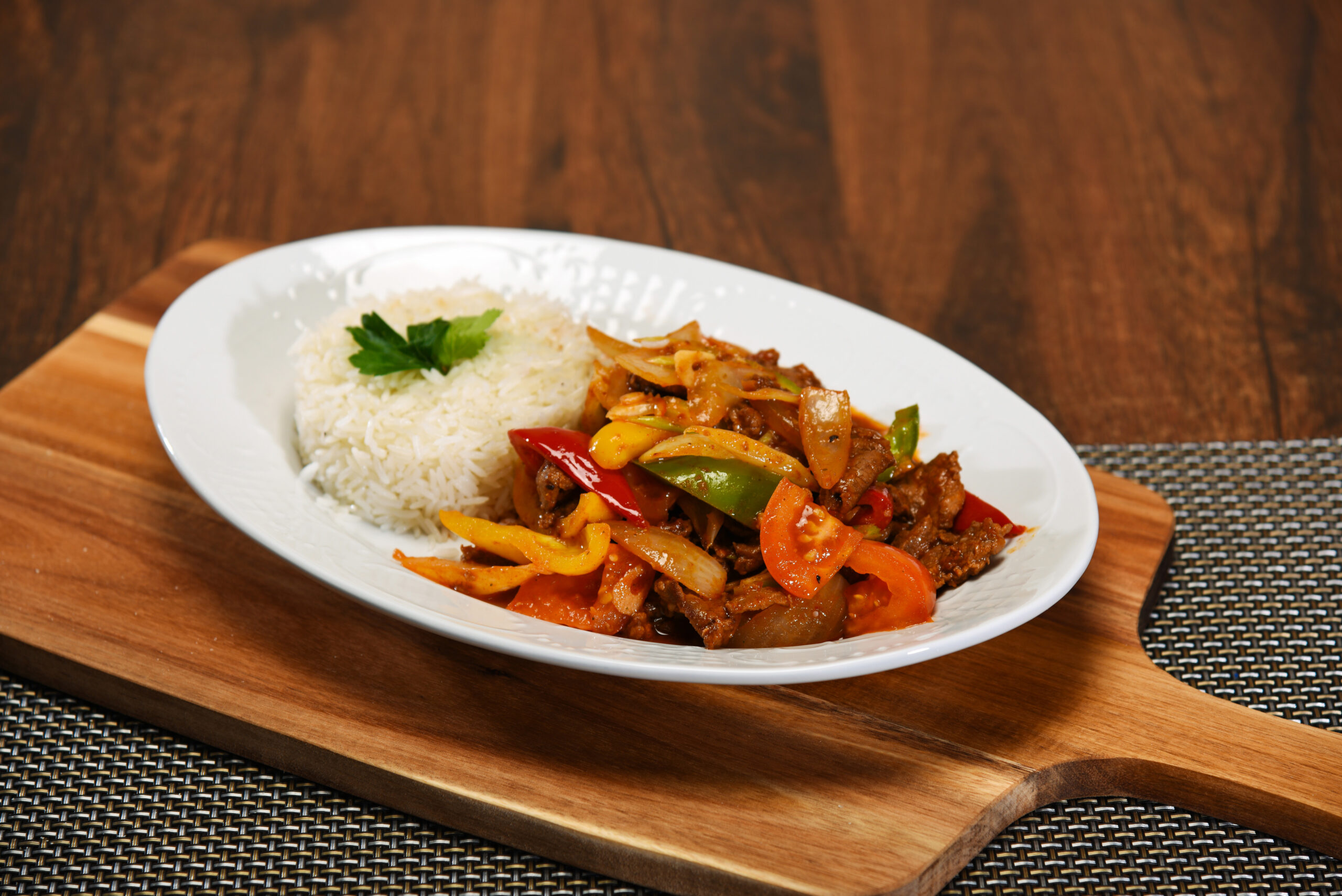 Lagman mit Reis
