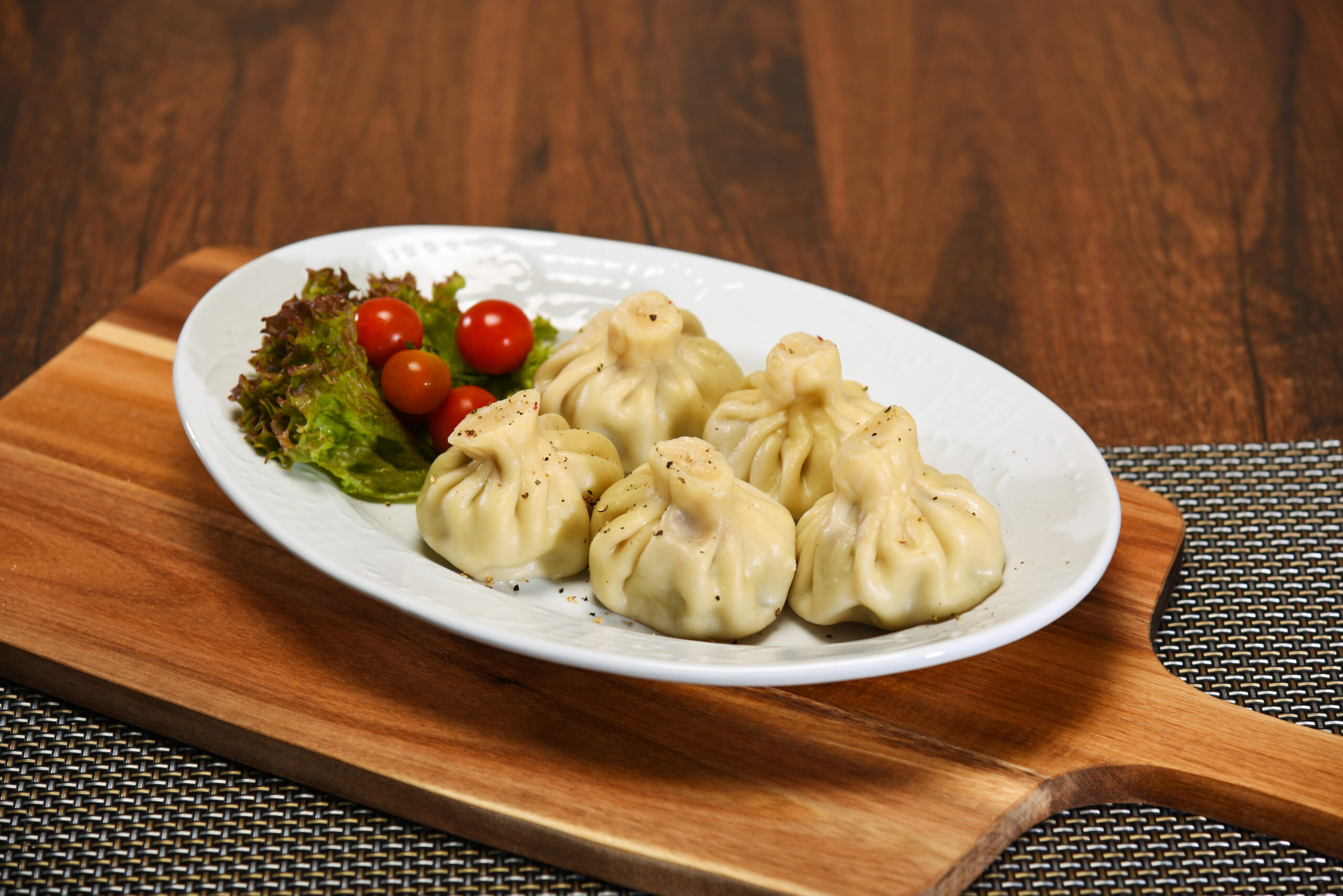 Chinkali  (georgische Teigtaschen)