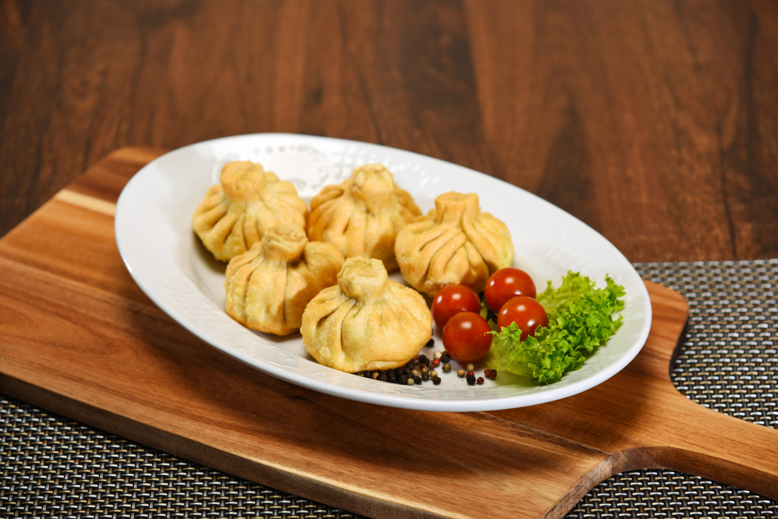 Chinkali gebraten