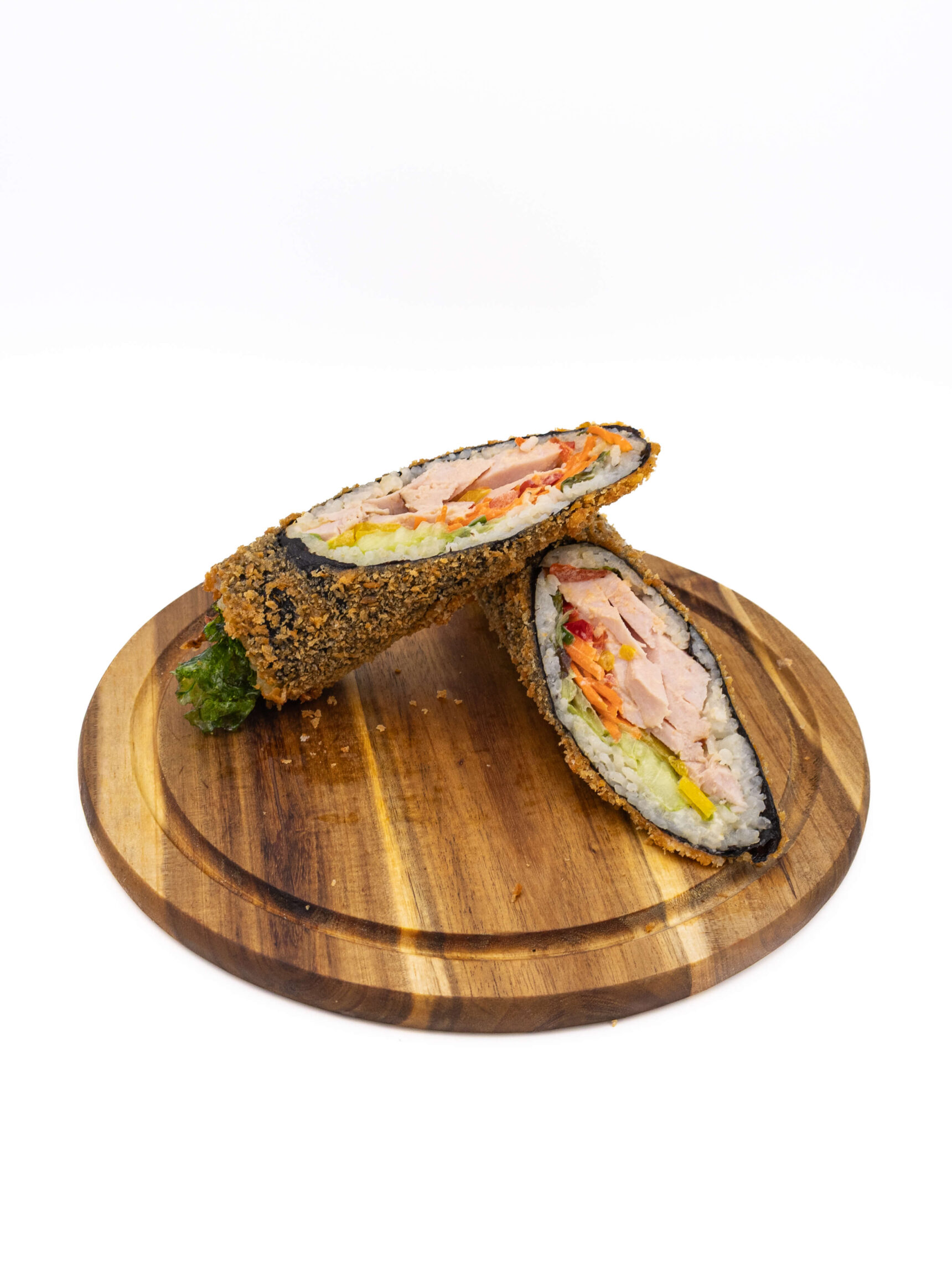 Hot Smoked Turkey Burrito Roll