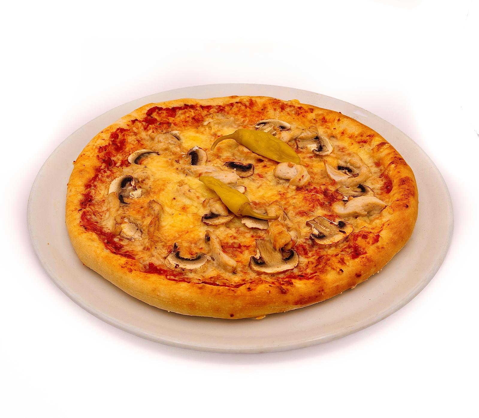 Shar-Pizza Hähnchen